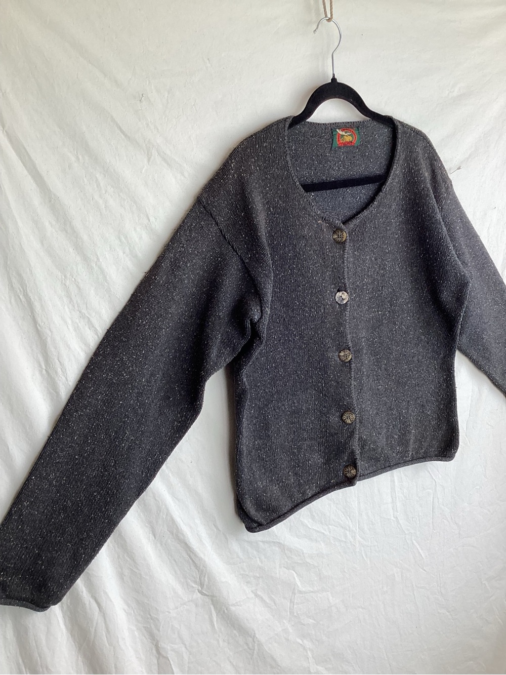 Vintage Alps Apparel Women’s Button Down Sweater cardigan made in USA - Picture 5 of 13
